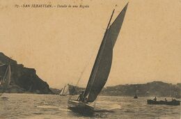 Voile Yachting San Sebastian  Spain. Voilier . Sailing Boat. Edicion Galarza . Regate - Zeilen