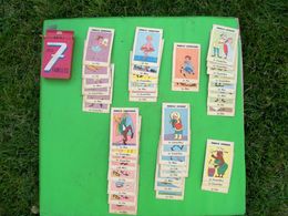 Carte A Jouer Incomplet-famille Lacouture-carnaval-lavoiture-lacoupe-lafrique-lesport-lamusique Des Annees 60 Vintage - Andere & Zonder Classificatie