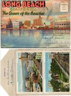 Dépliant 20 Vues - Long Beach - California - The Queen Of The Beaches   (119640) - Long Beach