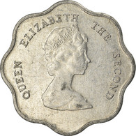 Monnaie, Etats Des Caraibes Orientales, Elizabeth II, 5 Cents, 1987, TTB - Ostkaribischer Staaten