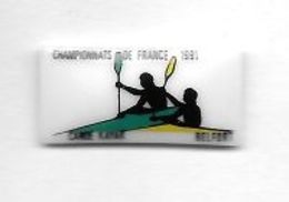 * Pin' S  Ville,  Sport  CHAMPIONNAT  DE  FRANCE  1991  De  CANOË  KAYAK  à  BELFORT  ( 90 ) - Canoeing, Kayak
