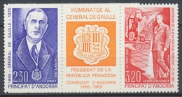 Andorre Français N°399A Le Triptyque N** ZA399A - Unused Stamps