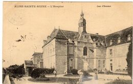 ALISE SAINTE REINE (21 CÔTE D'OR) L'HOSPICE CARTE ECRITE 07.07.1909 - Venarey Les Laumes