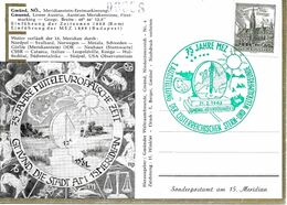 Cadran Solaire D'Autriche 1963 Cachet Sur Carte Postal - Horlogerie