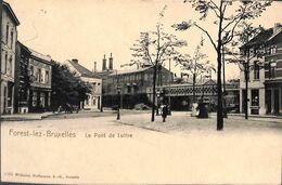 Forest - Le Pont De Luttre (animée, Wilhelm Hoffmann Café Laiterie Précurseur) - Forest - Vorst