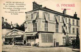 Fontainebleau * Hôtel De Neuville Restaurant  * 196 Grande Rue * Ch LAVENIR Propriétaire - Fontainebleau