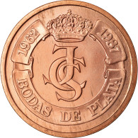 Espagne, Médaille, Ceca De Madrid, Bodas De Plata, 1987, Proof, SPL, Cuivre - Other & Unclassified