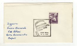 Enveloppe OSTERREICH AUTRICHE Oblitération WELS 30/08/1968 - Franking Machines (EMA)