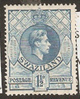 Swaziland   1938  SG 30b   1,1/2d  Perf 13,1/2 X14  Mounted Mint - Swasiland (...-1967)