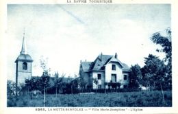 N°2057 R -cpa La Motte Servolex "villa Marie Joséphine- L'église- - La Motte Servolex