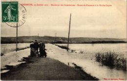 CPA FRENEUSE 29 Janvier 1910 - Maximum Des Inondations - Route De Fren (102464) - Freneuse