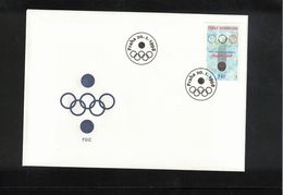 Czech Republic 1998 Olympic Games Nagano FDC - Hiver 1998: Nagano