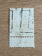 Rare Morceau D'inter-panneau Avec Bruxelles 1898 Position B Double Préoblitération Voir Scans Pour état - Rollenmarken 1894-99