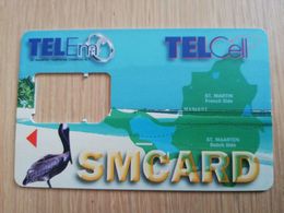 ST MAARTEN DUTCH  TELEM PELICAN    SIM  /GSM CARRIER/WITHOUT CHIP       ** 2763** - Antille (Olandesi)