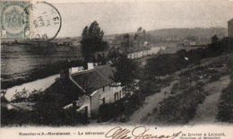 Moustier S/sambre Mornimont   Le Déversoir Circulé En 1904 - Jemeppe-sur-Sambre