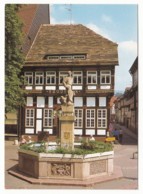 Einbeck - Brodhaus Mit Eulenspiegelbrunnen - Einbeck