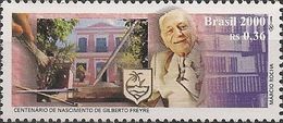 BRAZIL - BIRTH CENTENARY OF GILBERTO FREYRE (1900-1987), SOCIOLOGIST 2000 - MNH - Ungebraucht