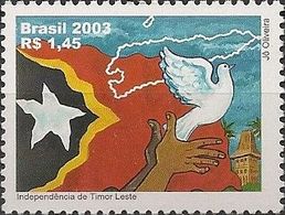 BRAZIL - INDEPENDENCE OF EAST TIMOR 2003 - MNH - Neufs