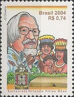 BRAZIL - DEATH OF ORLANDO VILLAS BOAS (1914-2002), ADVOCATE OF INDIAN RIGHTS 2004 - MNH - Neufs