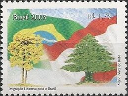 BRAZIL - LEBANESE IMMIGRATION TO BRAZIL 2005 - MNH - Ungebraucht