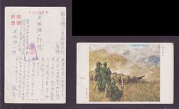 JAPAN WWII Military Artillery Position Picture Postcard Manchukuo Mudanjiang China WW2 MANCHURIA CHINE JAPON GIAPPONE - 1932-45 Mantsjoerije (Mantsjoekwo)