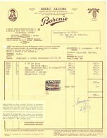 Factuur Facture - Baronie - Marc Jacobs - Antwerpen 1955 - Lebensmittel