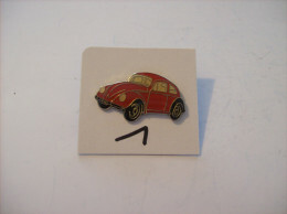 PIN'S - COCCINELLE - Vw Rouge   (1) Voir Photo - Volkswagen