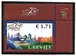 Latvia 2015 . Elgava City - 750. 1v: 1.71.   Michel # 938 - Lettonie