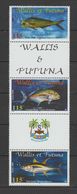 Wallis Et Futuna 2000  N° 543 / 45 Neuf X X Poisson  Bande Verticale - Ungebraucht