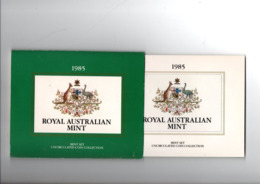AUSTRALIE 1985 MINTSET UNCIRCULATED COIN COLLECTION - Unclassified