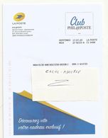 PAP LA POSTE CLUB PHILPOSTE. - Official Stationery