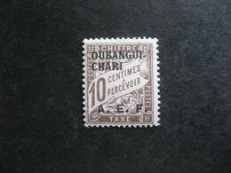 OUBANGUI : TB Timbre-Taxe N° 2, Neuf X . - Unused Stamps