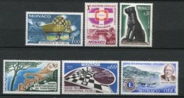 18840 MONACO N°705/6, 722/5 **    1966-67   TB/TTB - Neufs