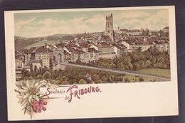 CPA Suisse Helvétia Schweiz Svizzera Non Circulé Litho Gruss Canton De Fribourg - Fribourg