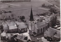 88 / VINCEY / VUE AERIENNE / L EGLISE / RARE CPSM 1957 - Vincey