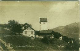 SWITZERLAND - KIRCHE VON OBSTALDEN - GLARUS - RPPC POSTCARD 1900s ( BG8984) - Obstalden