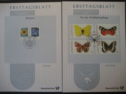 Deutschland Sammlung BRD 2005- Sammlung Ersttagsblätter 1-44 Ganzer Jahrgang 2005 Ersttagsblätter - Sammlungen