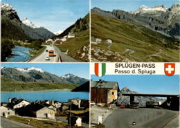 Splügen-Pass - Passo D. Spluga - 4 Bilder (4/99) - Splügen