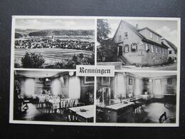 AK RENNINGEN B. Böblingen Gaststätte Zum Rappen Ca.1940 //  D*45106 - Böblingen