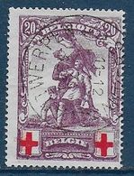 Belgique N° 128 - Cote : 60 € - 1910-1911 Caritas