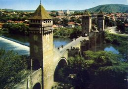 Cahors - Lot - Le Pont Valentre Et La Ville - Formato Grande Non Viaggiata – E 16 - Pont-la-Ville