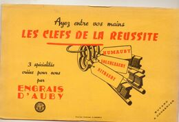 Buvard ENGRAIS DAUBY  Les Clefs De La Réussite  (M0475) - Agriculture