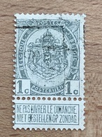 1318A Genval 09 TB Cachet Peu Lisible - Rolstempels 1900-09