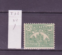 Madagascar - Madagaskar Taxe 1908-54 Y&T N°T10 - Michel N°T10 *** - 55c Palais Royal - Segnatasse