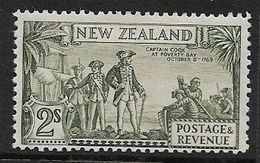 NEW ZEALAND 1941 2s SG 589da PERF 12½ "CAPTAIN COQK" VARIETY VERY LIGHTLY MOUNTED MINT Cat £80 - Ungebraucht