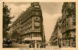 Paris * 18 ème * Angle Des Rues Francoeur Et Caulaincourt - Paris (18)