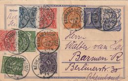 Allemagne Entier Postal Inflation Neuhaus 1923 - Entiers Postaux