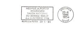 Département De La Vienne - Neuville De Poitou -  Flamme Secap SPECIMEN - Mechanical Postmarks (Advertisement)