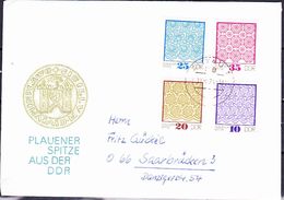 DDR GDR RDA - Plauener Spitze (MiNr: 1963/6) 1974 - Gelaufener FDC Ortsstempel Zittau - 1971-1980