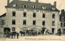 Rémalard * Grand Hôtel De La Poste C. DESGRANGES * Attelages Calèches Diligences Cochers - Remalard